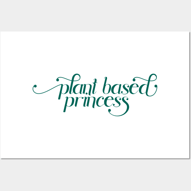 Plant Based Princess Wall Art by vintageinspired